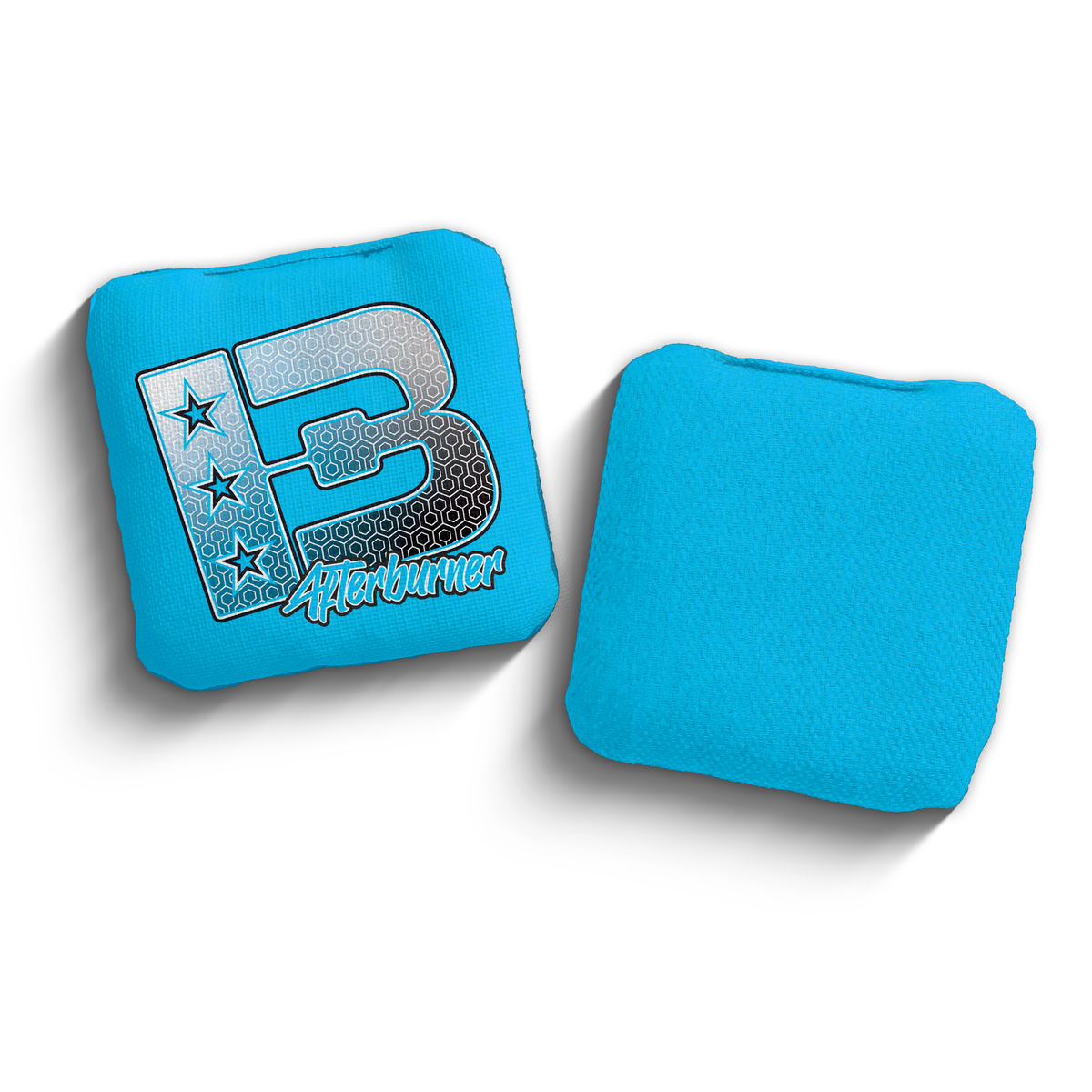 2027 Brotherhood Cornhole Afterburner Hexagon Edition Cornhole Bags - Royal Blue