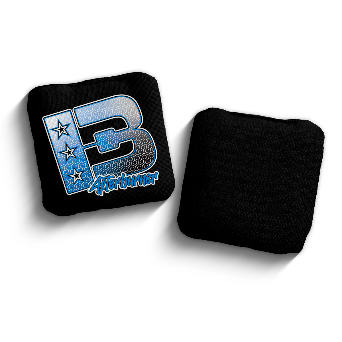 2027 Brotherhood Cornhole Afterburner Hexagon Edition Cornhole Bags - Blue