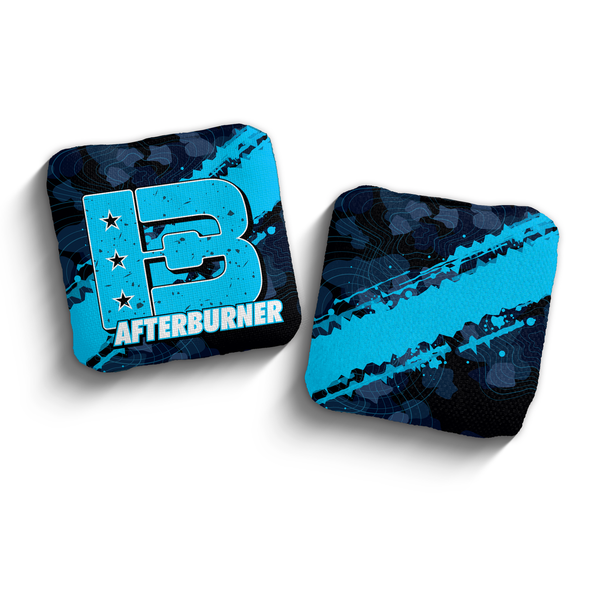 2027 Brotherhood Cornhole Afterburner Ridgeline Edition Cornhole Bags - Cyan