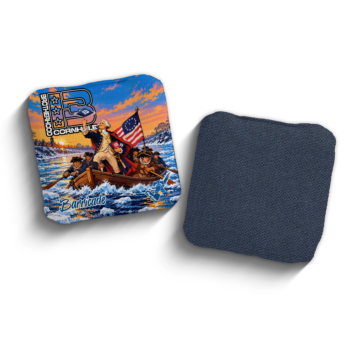 Barricade George Washington Edition PCA Stamped cornhole bags