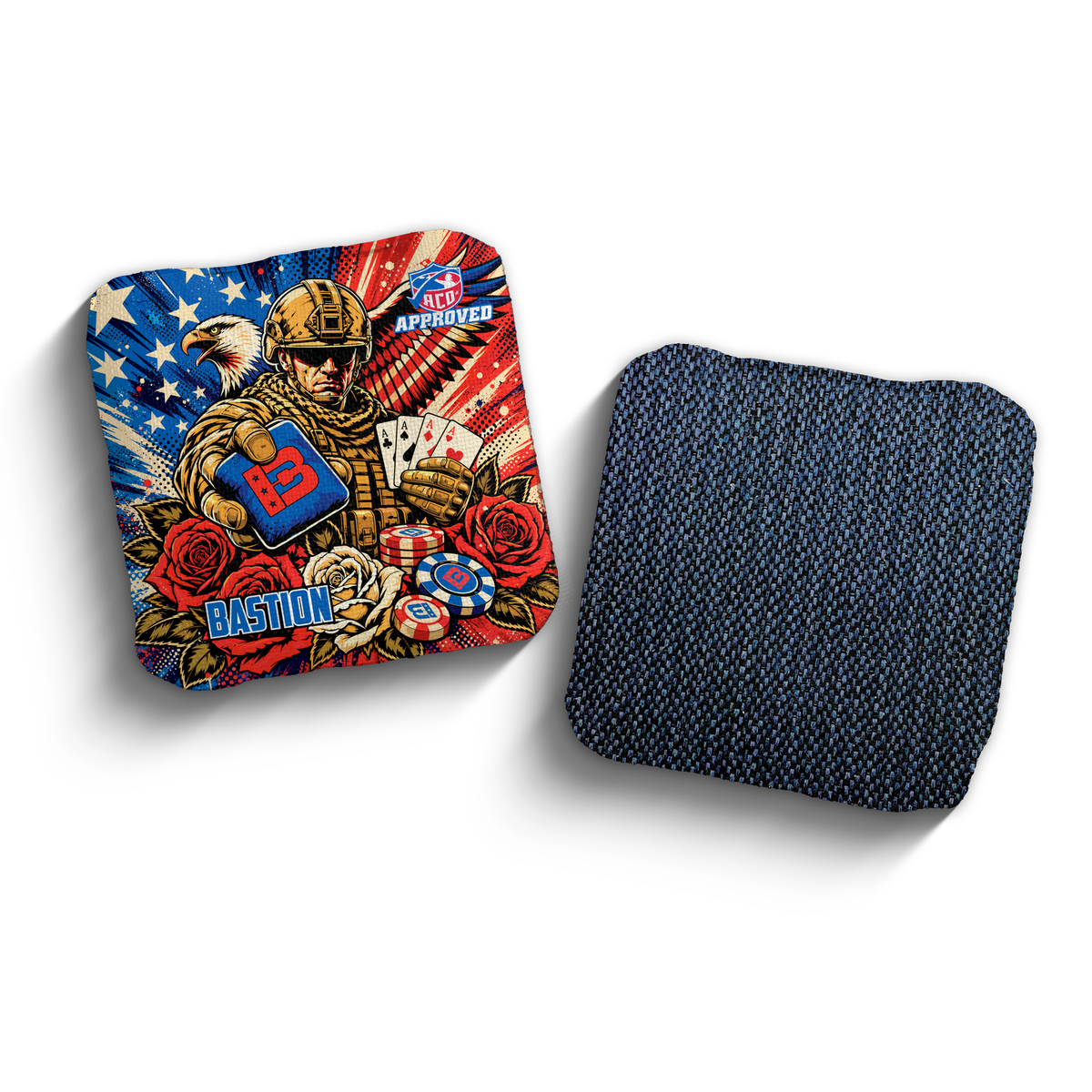 2027 Brotherhood Cornhole Bastion Gambling Ranger Edition ACO Stamped Cornhole Bags