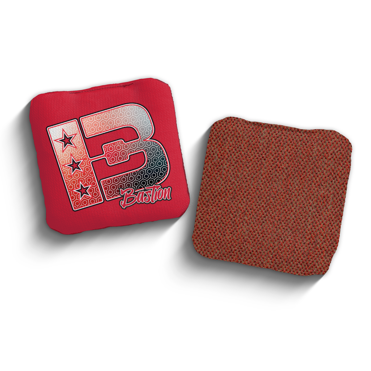 2027 Brotherhood Cornhole Bastion Hexagon Edition Cornhole Bags - Crimson