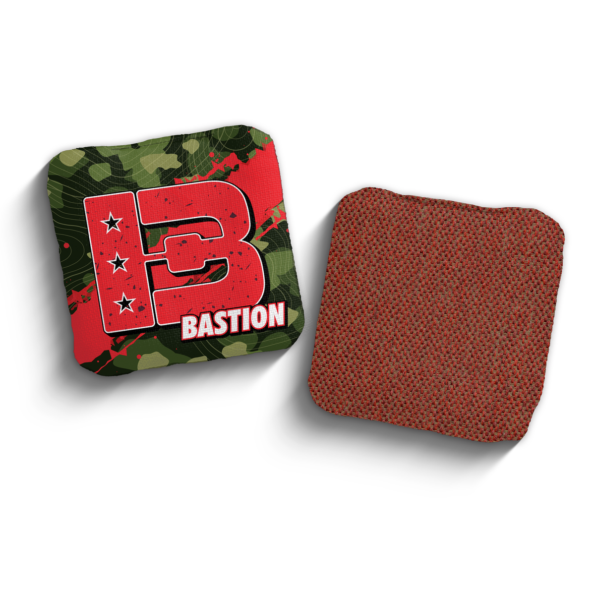 2027 Brotherhood Cornhole Bastion Ridgeline Edition Cornhole Bags - Red