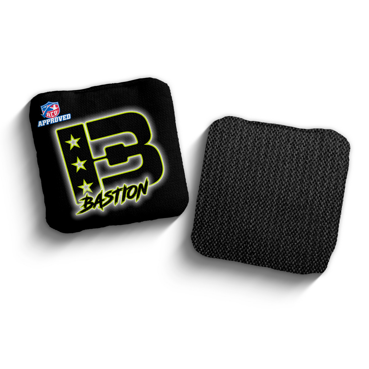 Bastion Outline BLK-LIM ACO Stamped cornhole bags