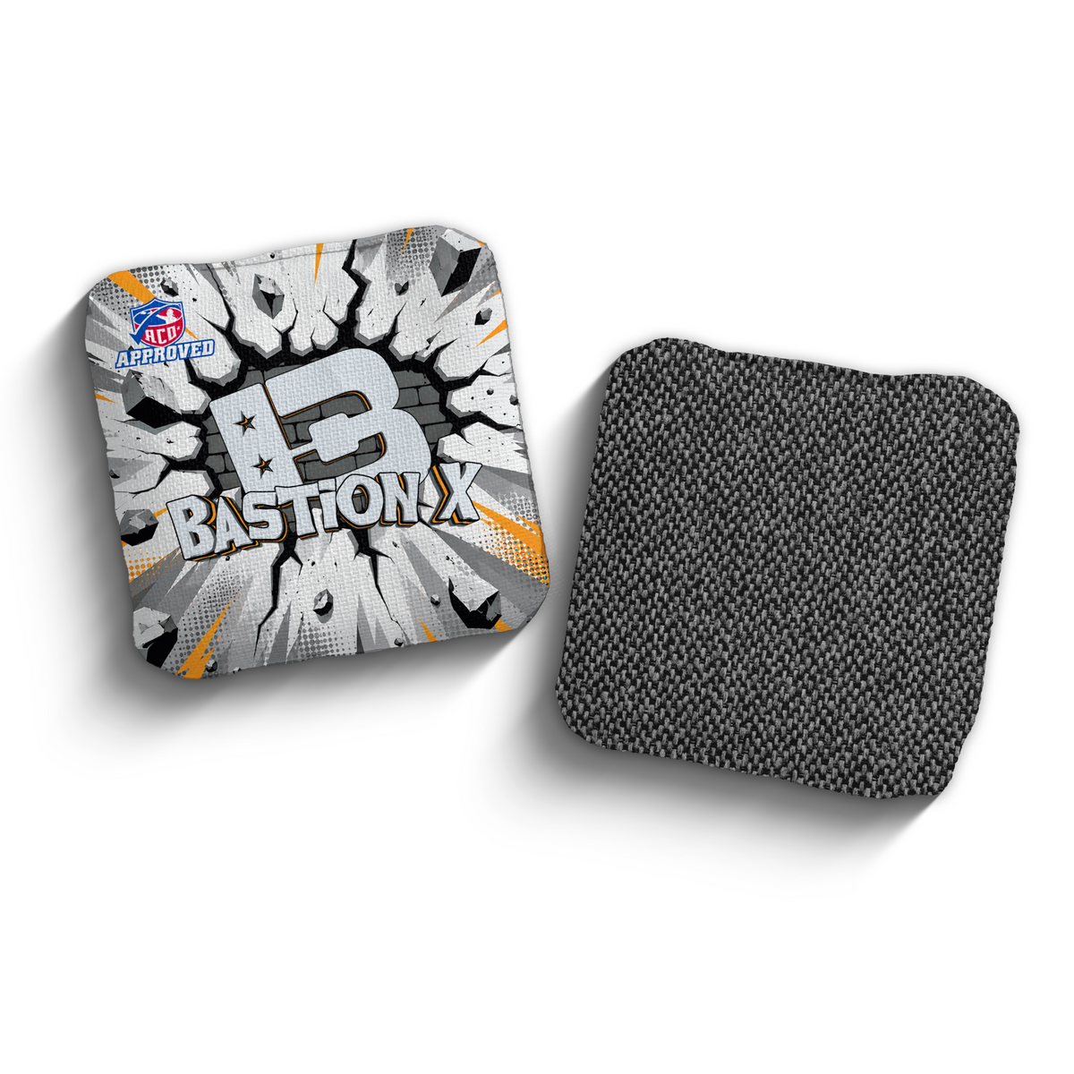 Bastion X Crack Edition ACO Stamped cornhole bags