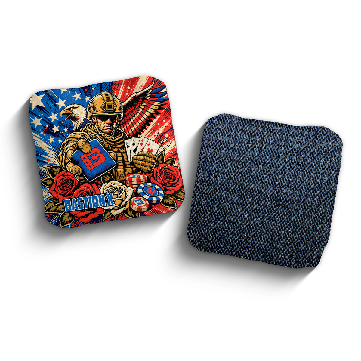 2027 Brotherhood Cornhole Bastion X Gambling Ranger Edition Cornhole Bags