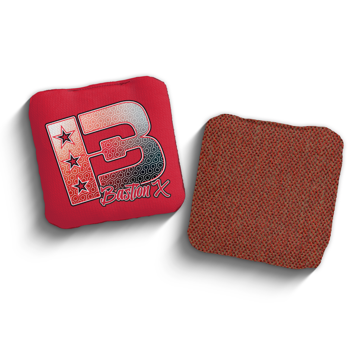 2027 Brotherhood Cornhole Bastion X Hexagon Edition Cornhole Bags - Crimson