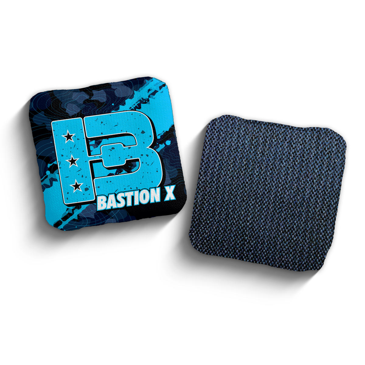 2027 Brotherhood Cornhole Bastion X Ridgeline Edition Cornhole Bags - Cyan