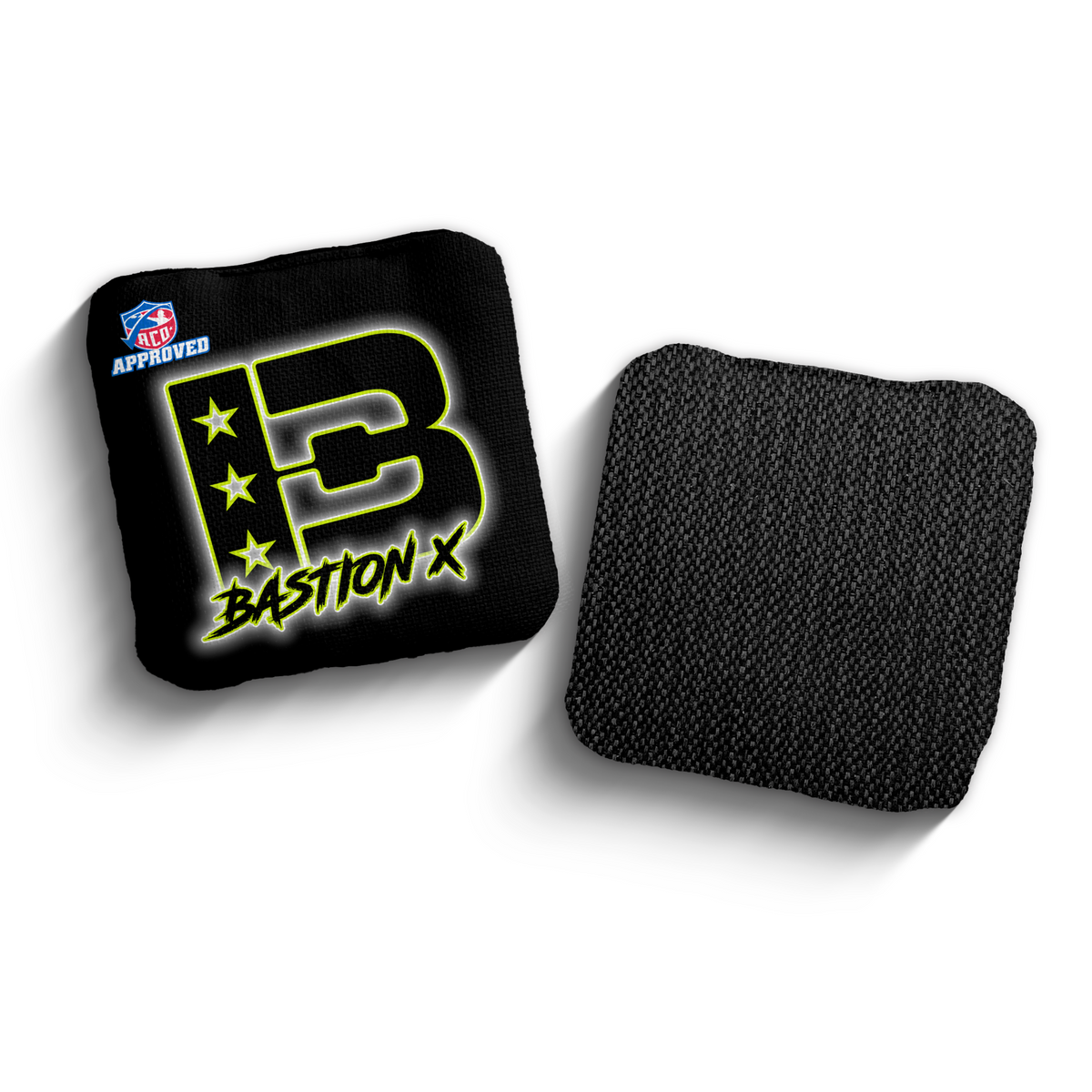 Bastion X Outline BLK-LIM ACO Stamped cornhole bags