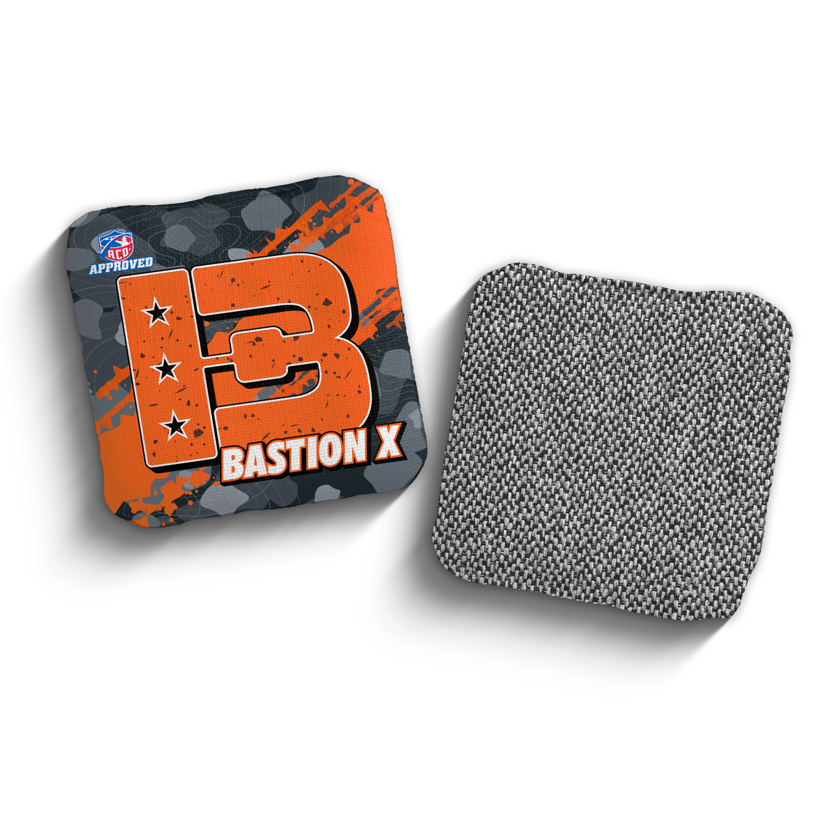 2027 Brotherhood Cornhole Bastion X Ridgeline Edition ACO Stamped Cornhole Bags - Orange