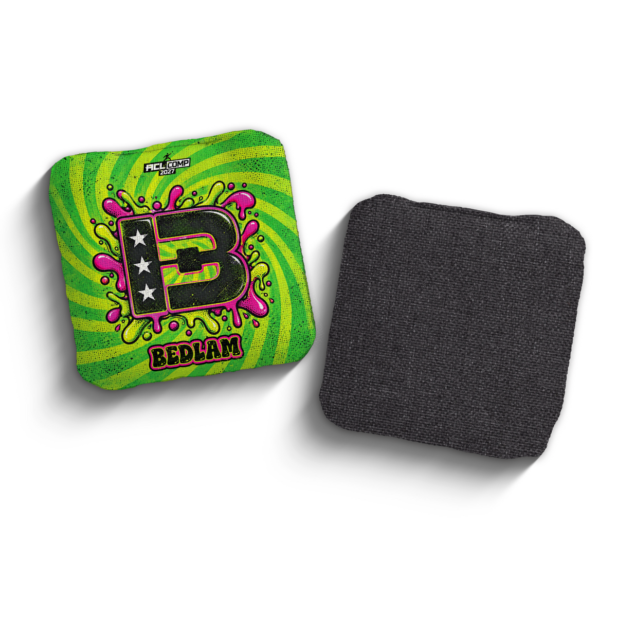 Bedlam Acid Slime Edition cornhole bags