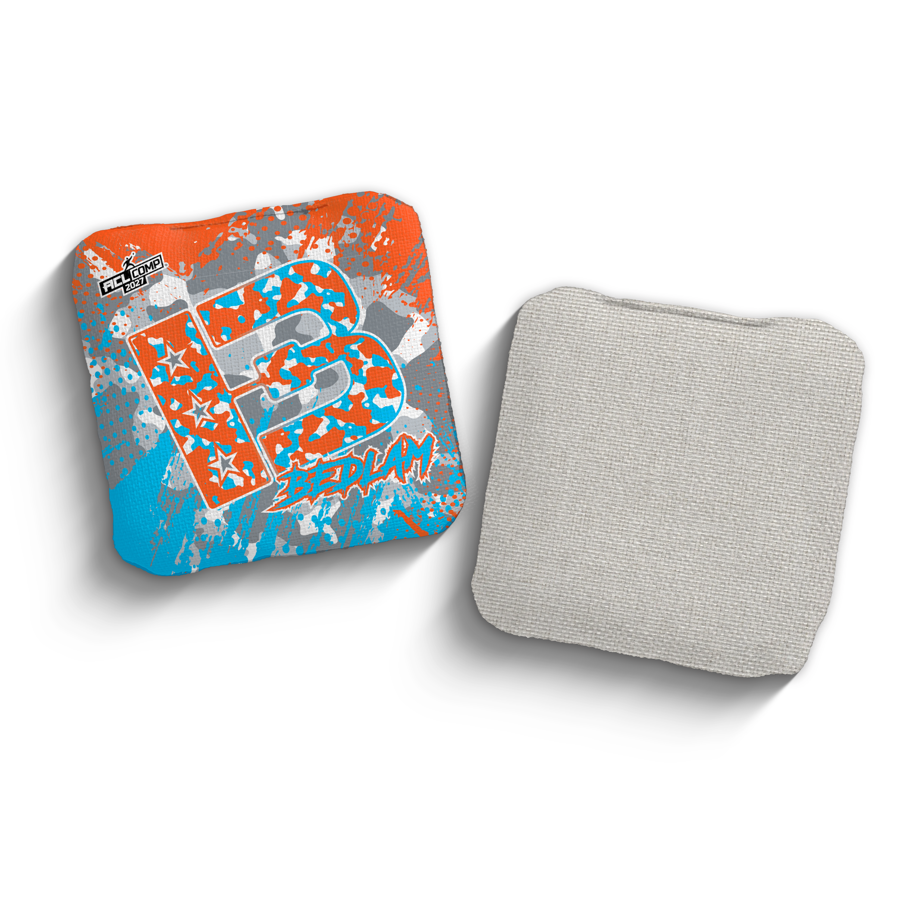 2027 Brotherhood Cornhole Bedlam Camo Edition ACL Pro Stamped Cornhole Bags - Brotherhood Cornhole