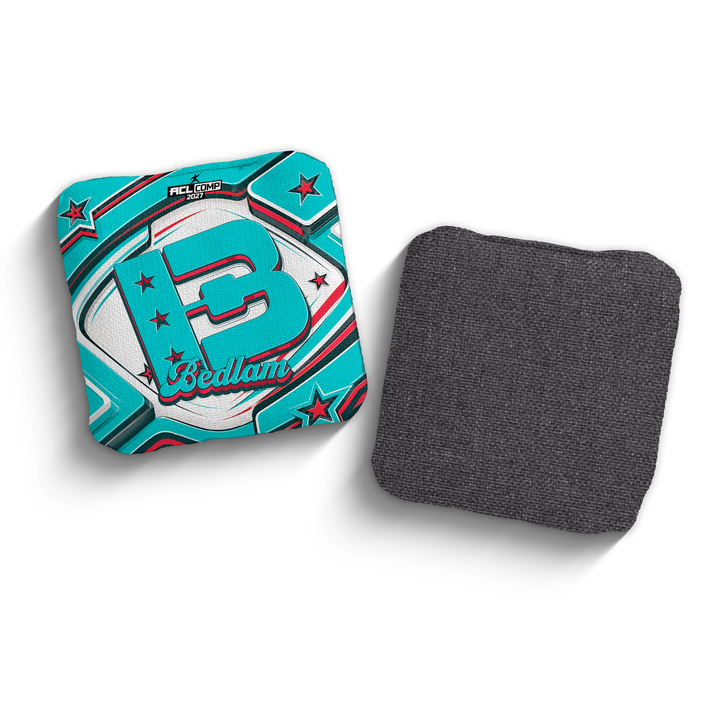 2027 Brotherhood Cornhole Bedlam Cartoon Edition ACL Pro Stamped Cornhole Bags - Brotherhood Cornhole