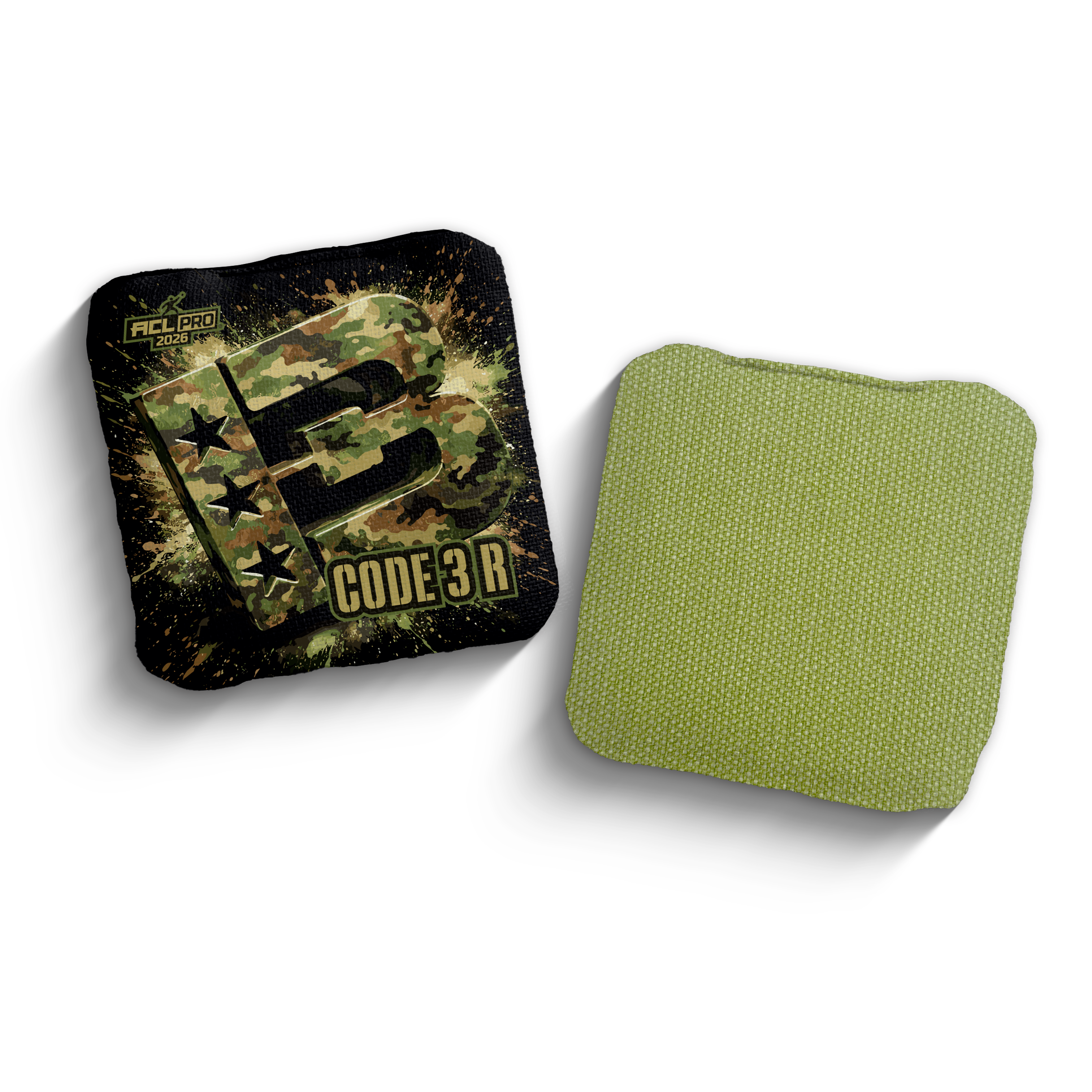 2026 Brotherhood Cornhole Code 3 3D Camo Edition ACL Pro Stamped Cornhole Bags - Brotherhood Cornhole