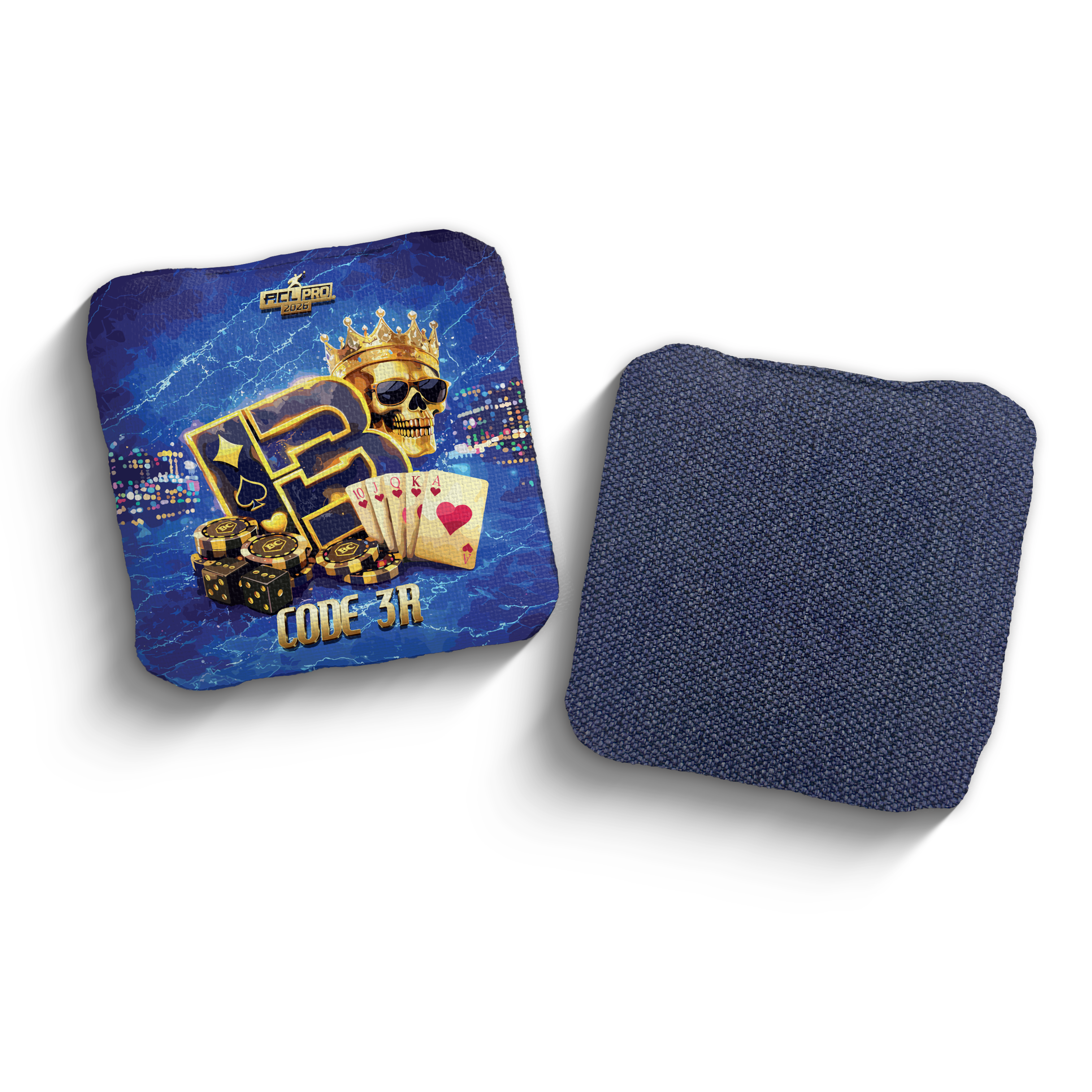 2026 Brotherhood Cornhole Code 3 High Stakes Edition ACL Pro Stamped Cornhole Bags - Brotherhood Cornhole