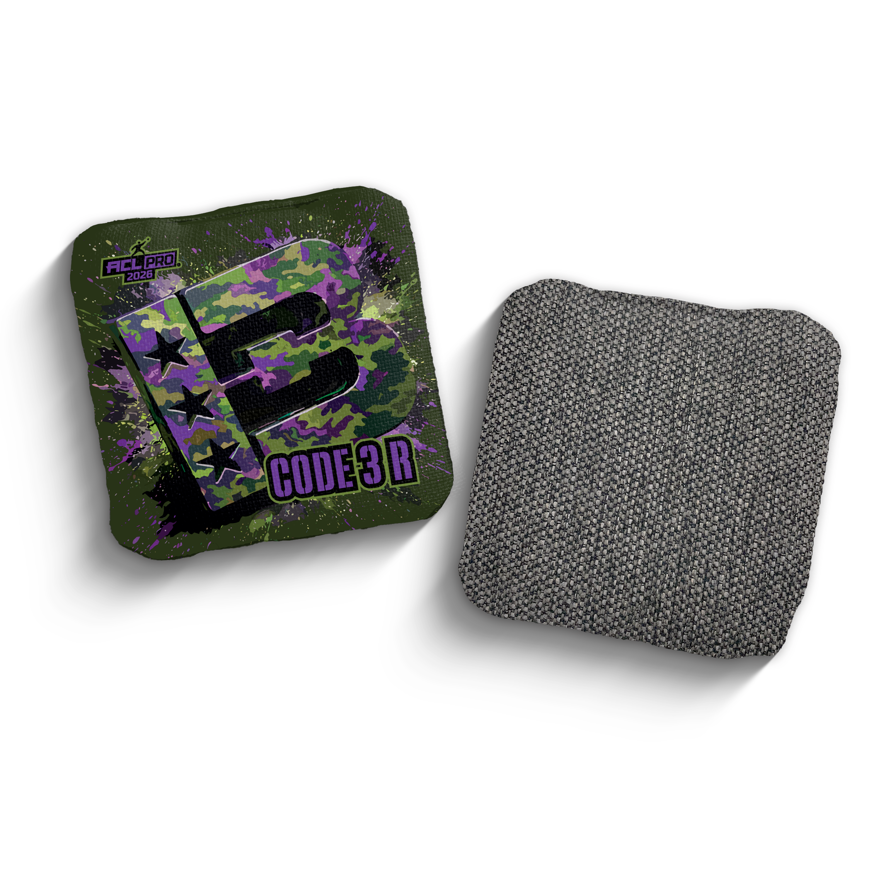 2026 Brotherhood Cornhole Code 3 3D Camo Edition ACL Pro Stamped Cornhole Bags - Brotherhood Cornhole