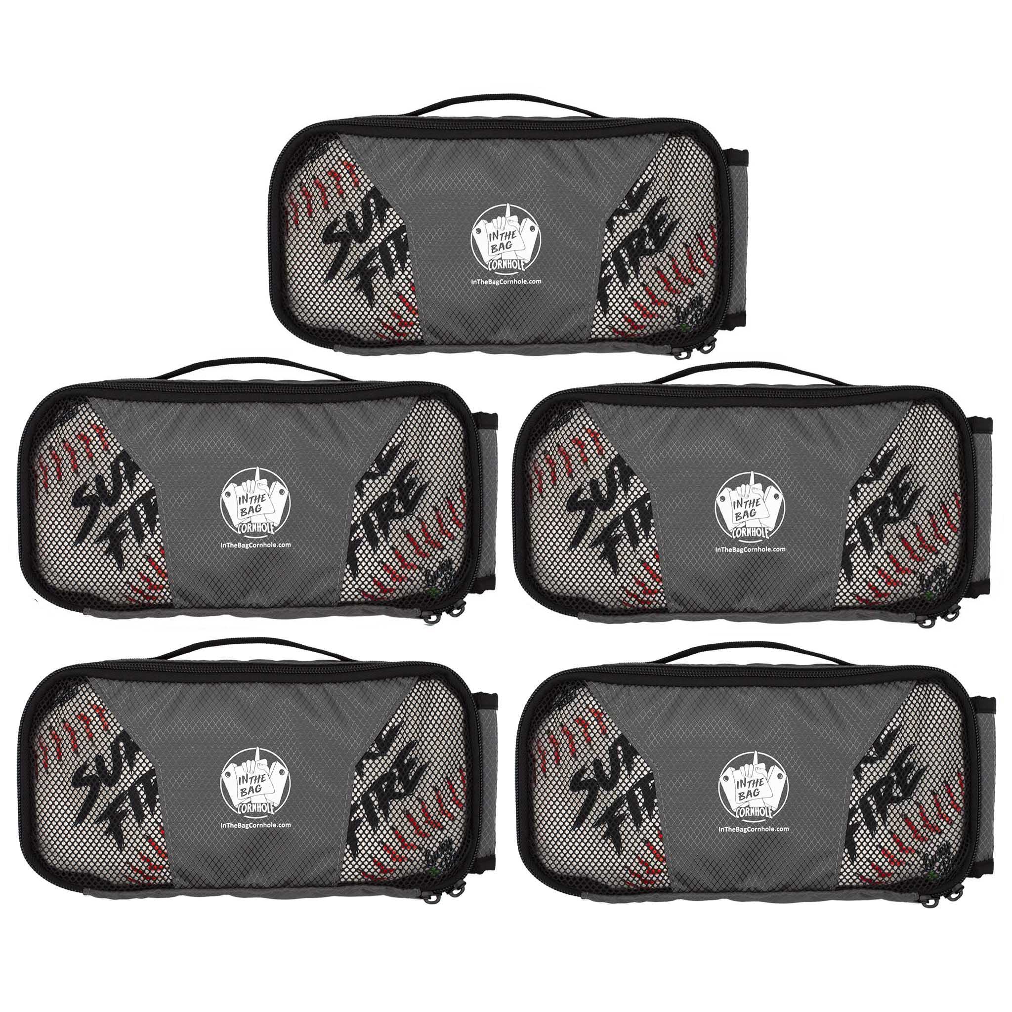 Bag Pouch 5-PACK (Charcoal Grey Only)