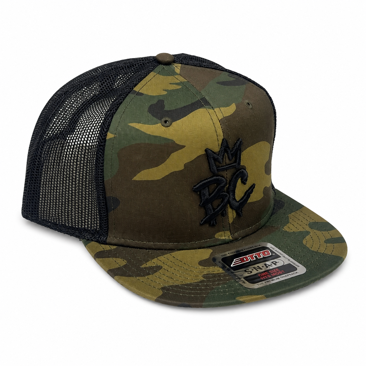 Brotherhood Cornhole Flat Bill Snapback – Puff Embroidered Hat