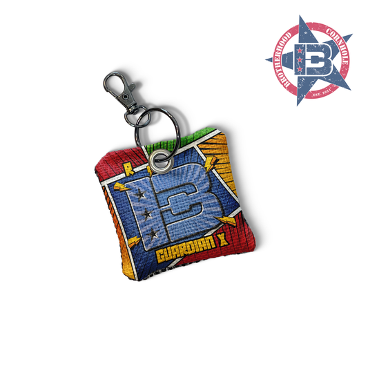 Brotherhood Cornhole Comic Edition Key Chain
