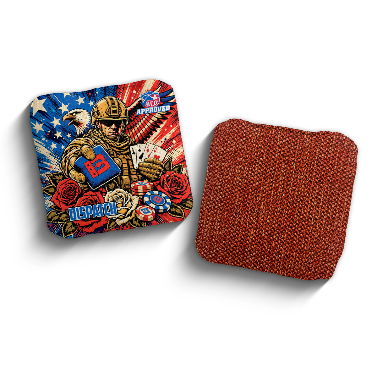 2027 Brotherhood Cornhole Dispatch Gambling Ranger Edition ACO Stamped Cornhole Bags