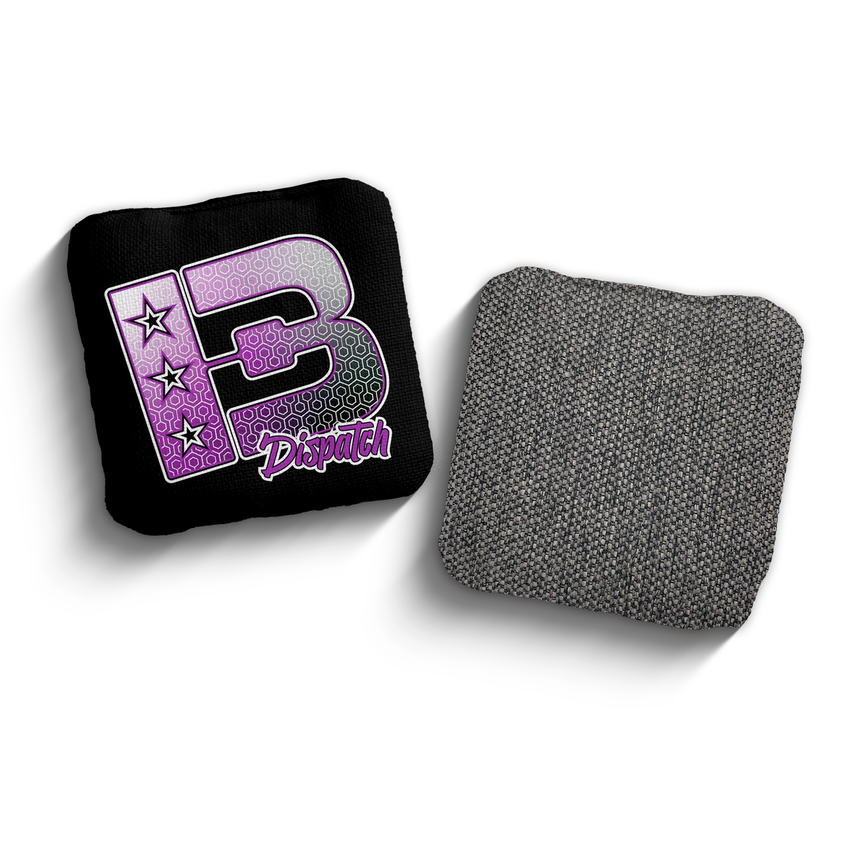 2027 Brotherhood Cornhole Dispatch Hexagon Edition Cornhole Bags - Purple