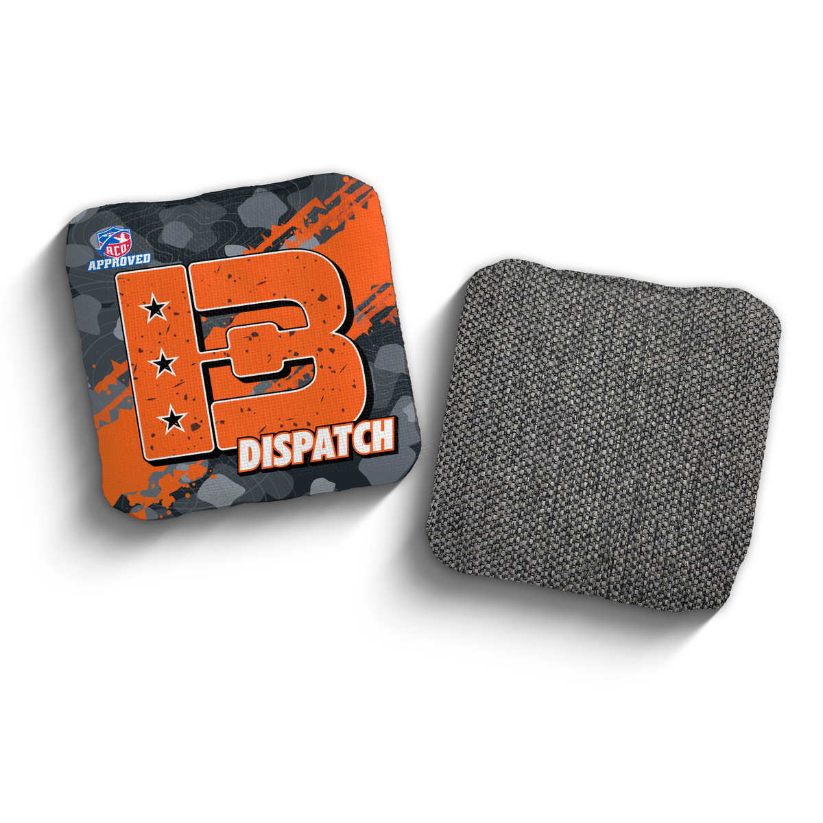 2027 Brotherhood Cornhole Dispatch Ridgeline Edition ACO Stamped Cornhole Bags - Orange