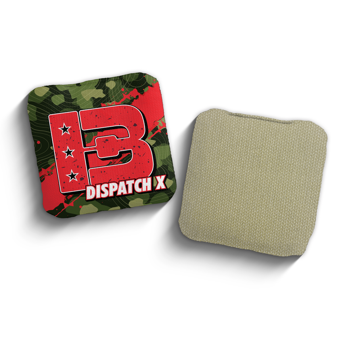 2027 Brotherhood Cornhole Dispatch X Ridgeline Edition Cornhole Bags - Red