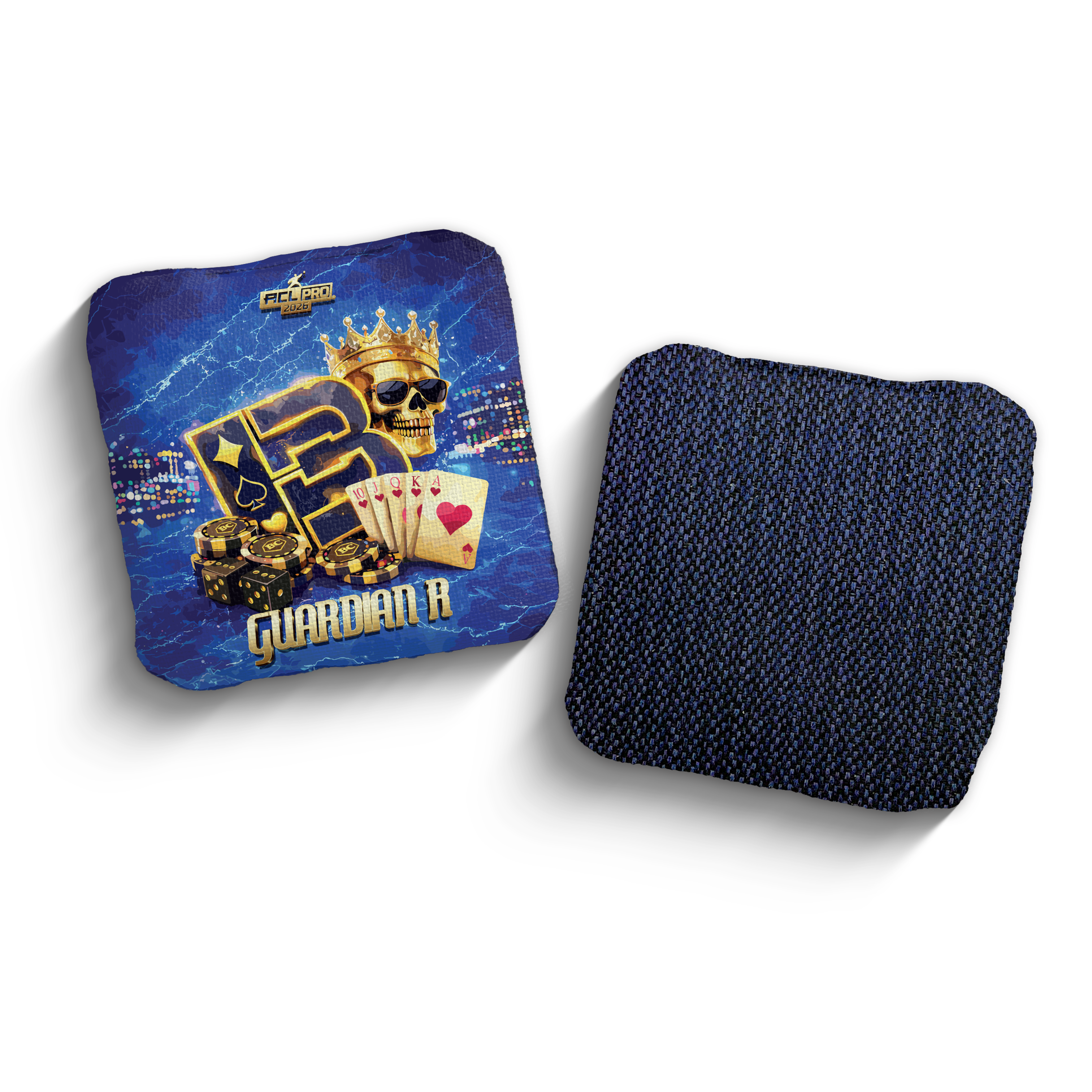 2026 Brotherhood Cornhole Guardian High Stakes Edition ACL Pro Stamped Cornhole Bags - Brotherhood Cornhole