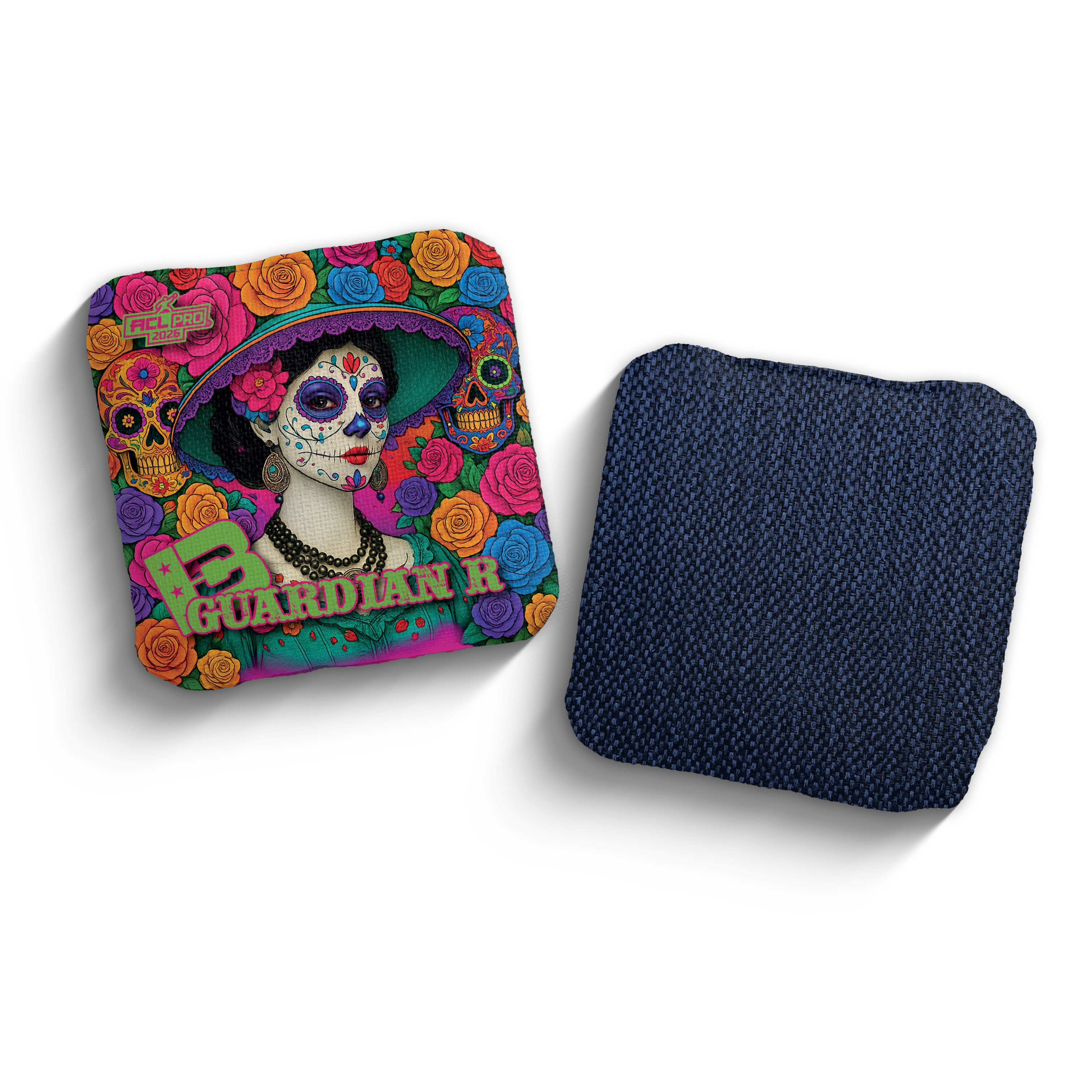 2026 Brotherhood Cornhole Guardian La Catrina Edition ACL Pro Stamped Cornhole Bags