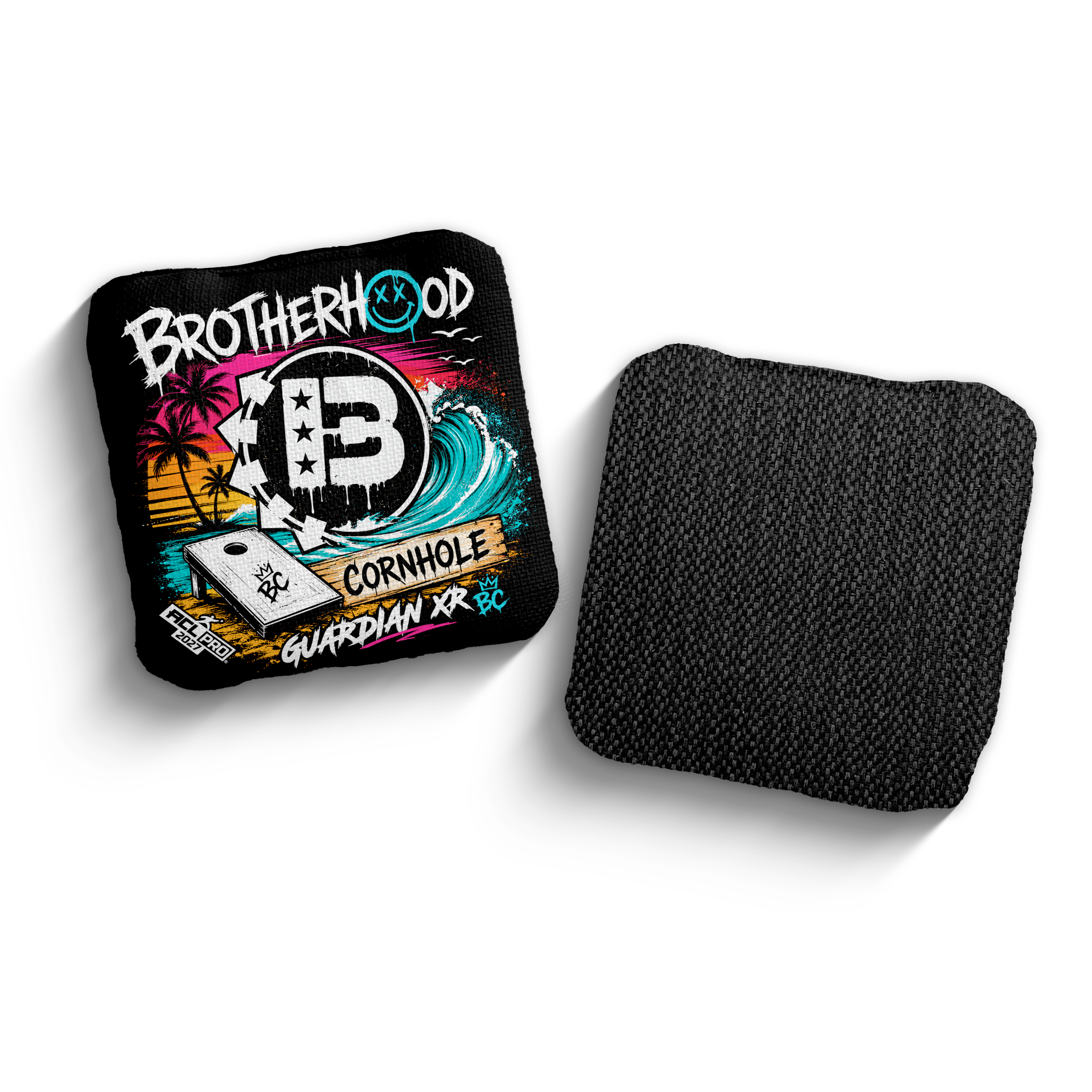 2027 Brotherhood Cornhole Guardian X Beach Punk Edition ACL Pro Stamped Cornhole Bags - Brotherhood Cornhole