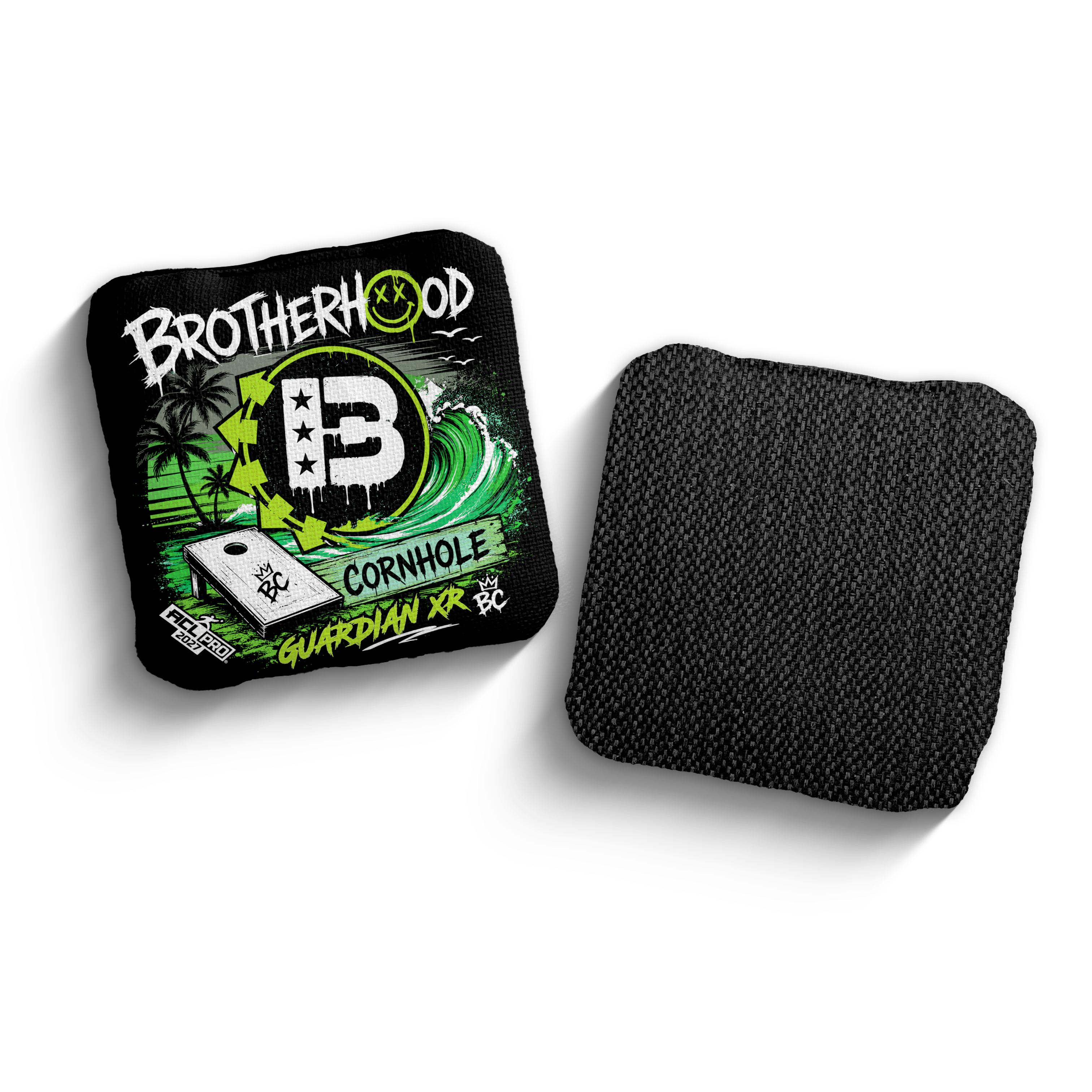 2027 Brotherhood Cornhole Guardian X Beach Punk Edition ACL Pro Stamped Cornhole Bags - Brotherhood Cornhole