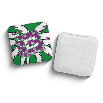 2025 Brotherhood Cornhole Guardian X Palm Edition ACL Pro Stamped Cornhole Bags