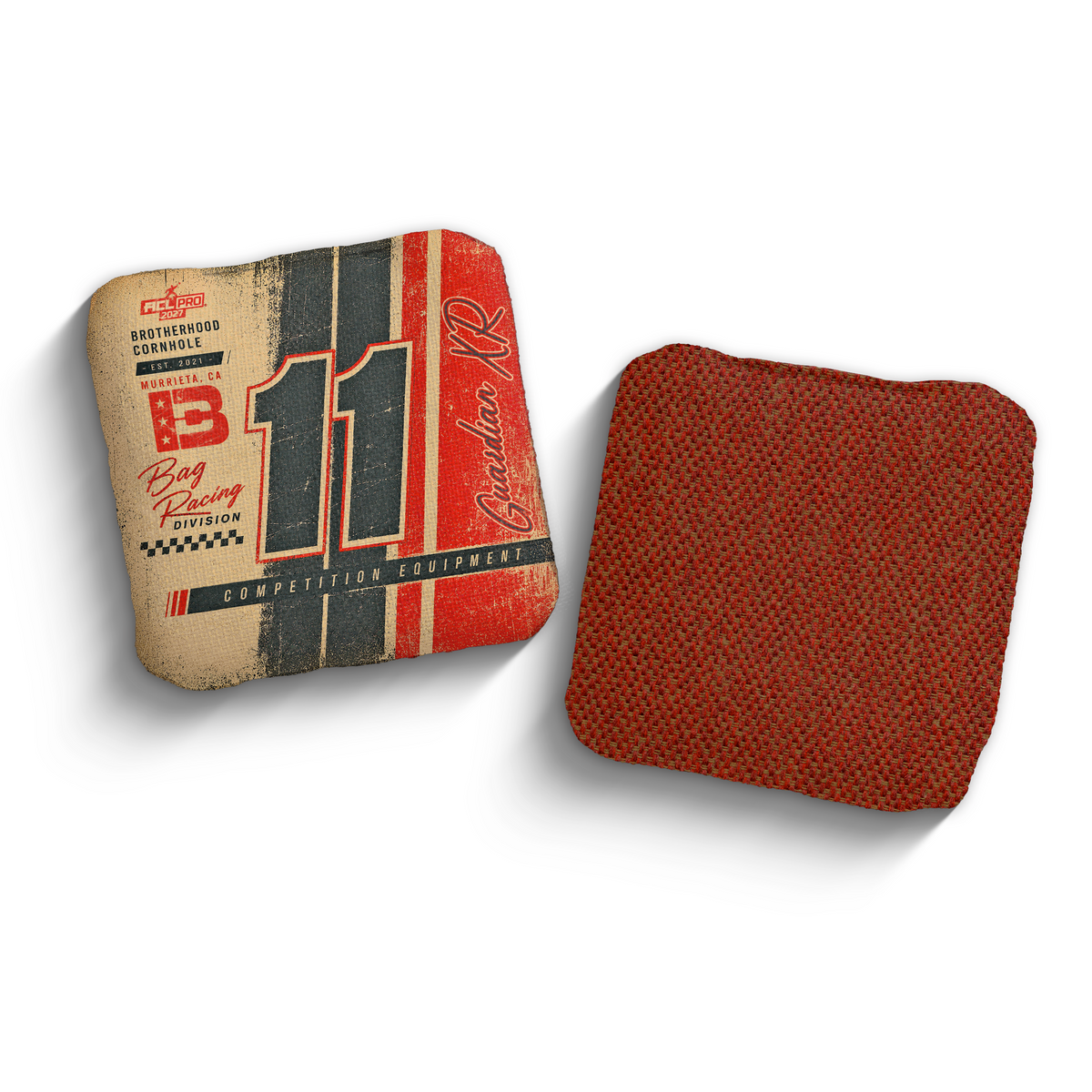 2027 Brotherhood Cornhole Guardian X Pole Position Edition ACL Pro Stamped Cornhole Bags - Brotherhood Cornhole