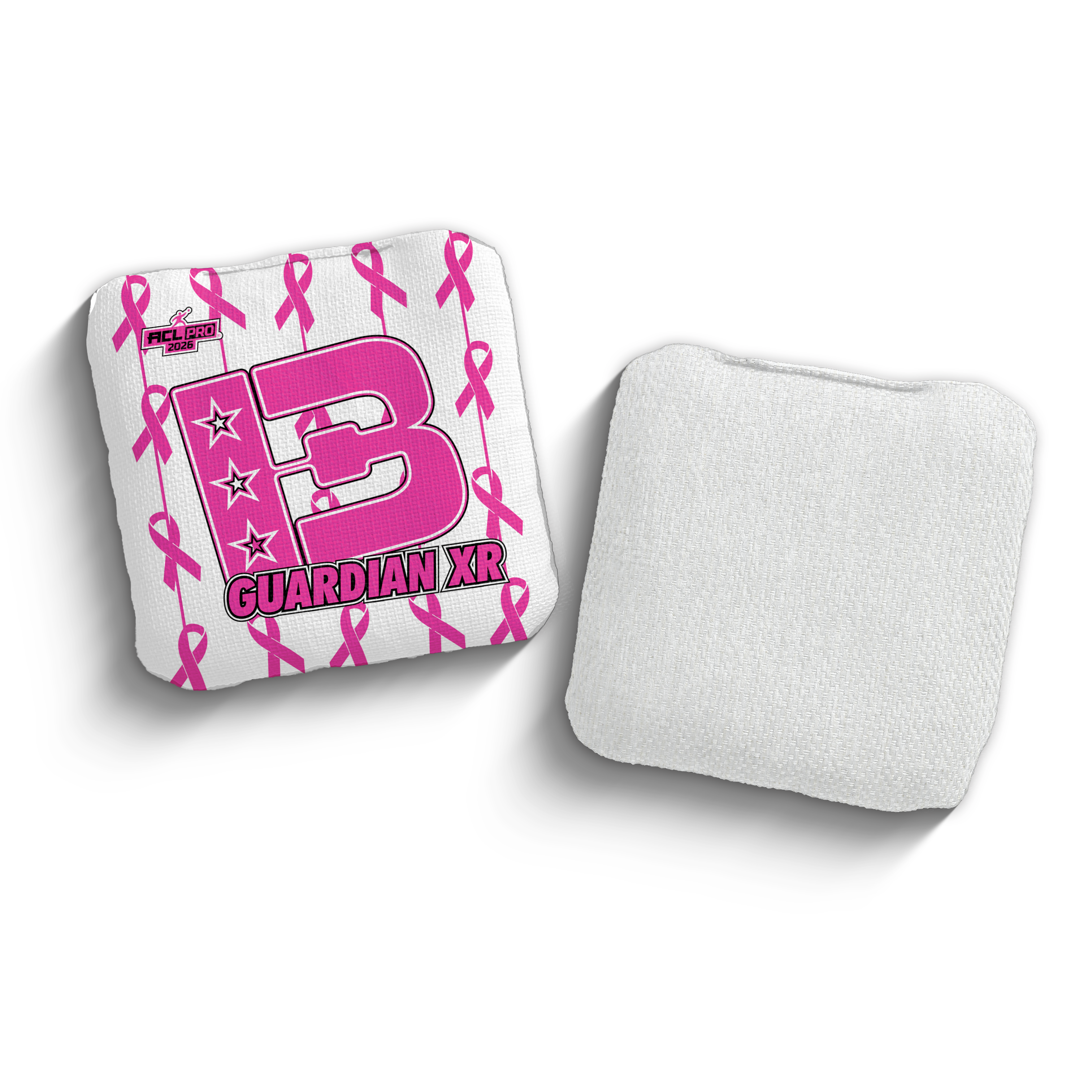 2026 Brotherhood Cornhole Guardian X Breast Cancer Awareness TV Edition ACL Pro Stamped Cornhole Bags