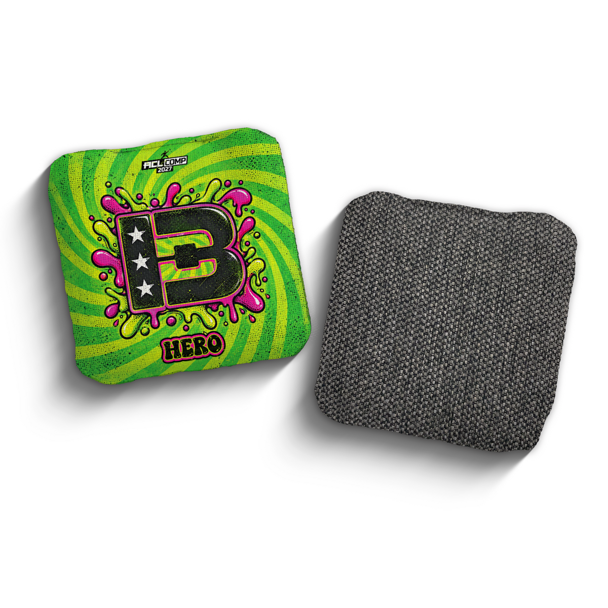 Hero Acid Slime Edition cornhole bags