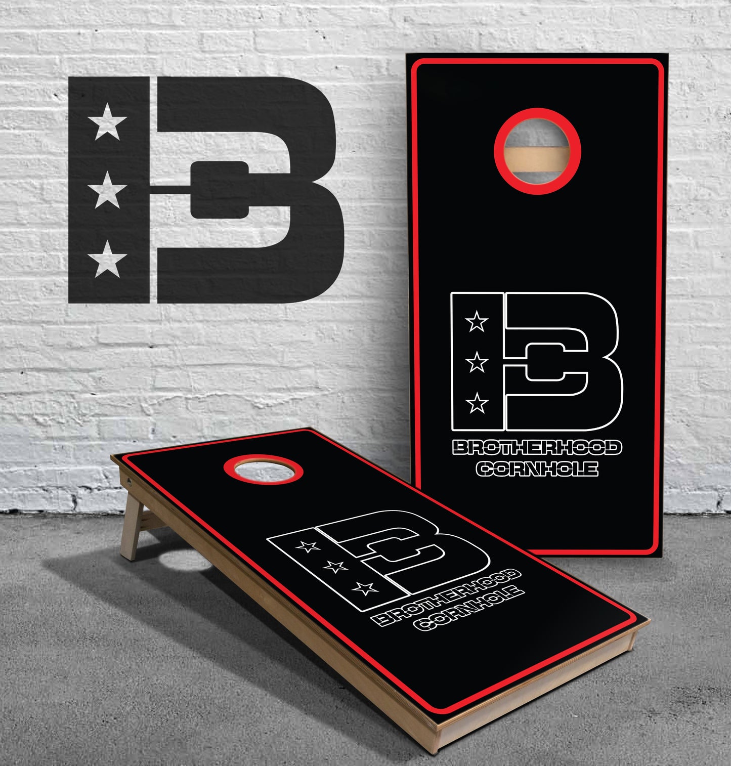 Pro Brotherhood Boards - Regulation 2' x 4' Tournament Cornhole Set 18mm(3/4") Baltic Birch!