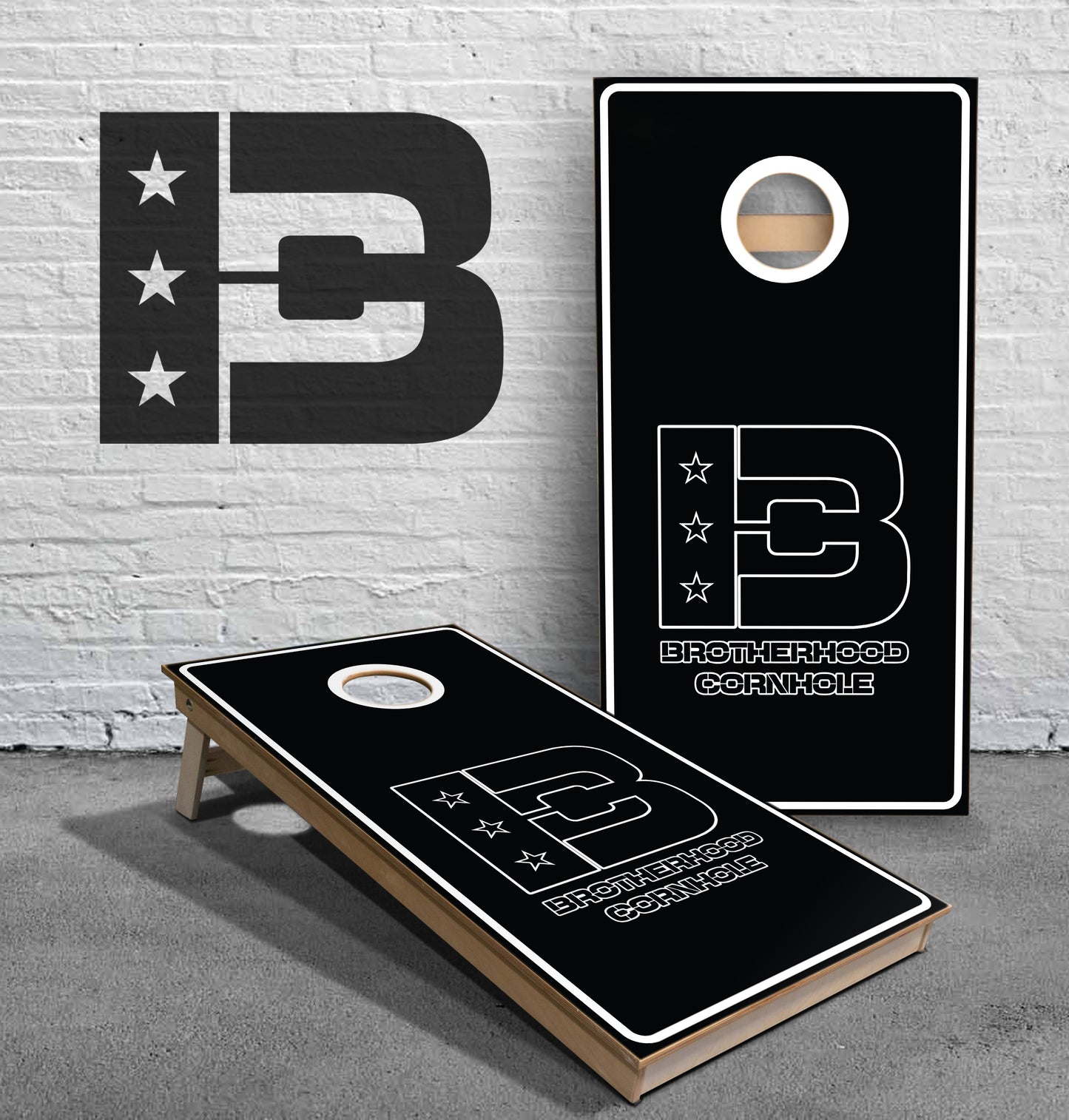 Pro Brotherhood Boards - Regulation 2' x 4' Tournament Cornhole Set 18mm(3/4") Baltic Birch!