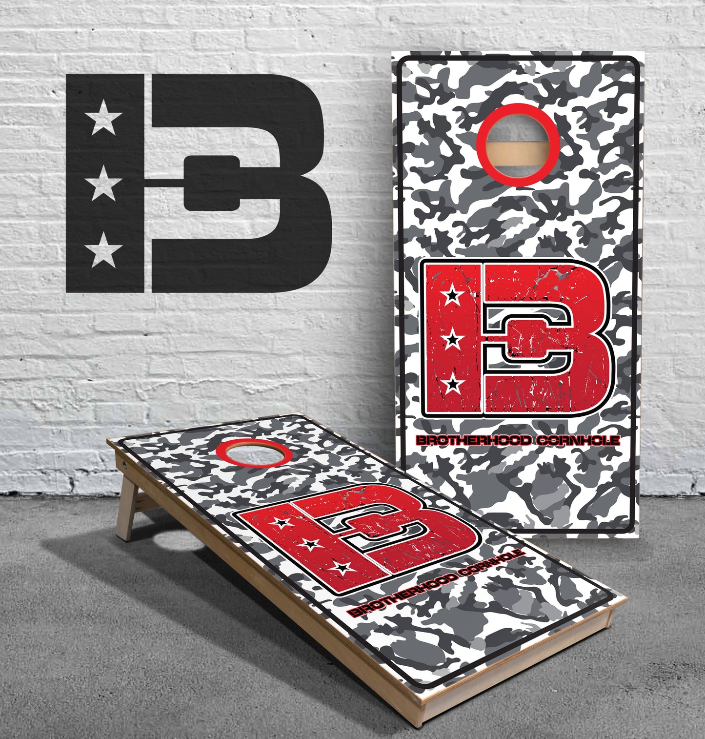 Pro Brotherhood Boards - Regulation 2' x 4' Tournament Cornhole Set 18mm(3/4") Baltic Birch!