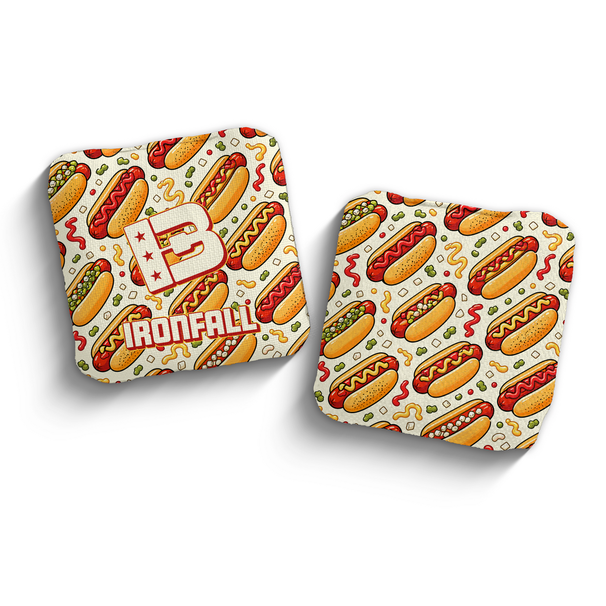 2027 Brotherhood Cornhole Ironfall BC Glizzy Edition Cornhole Bags