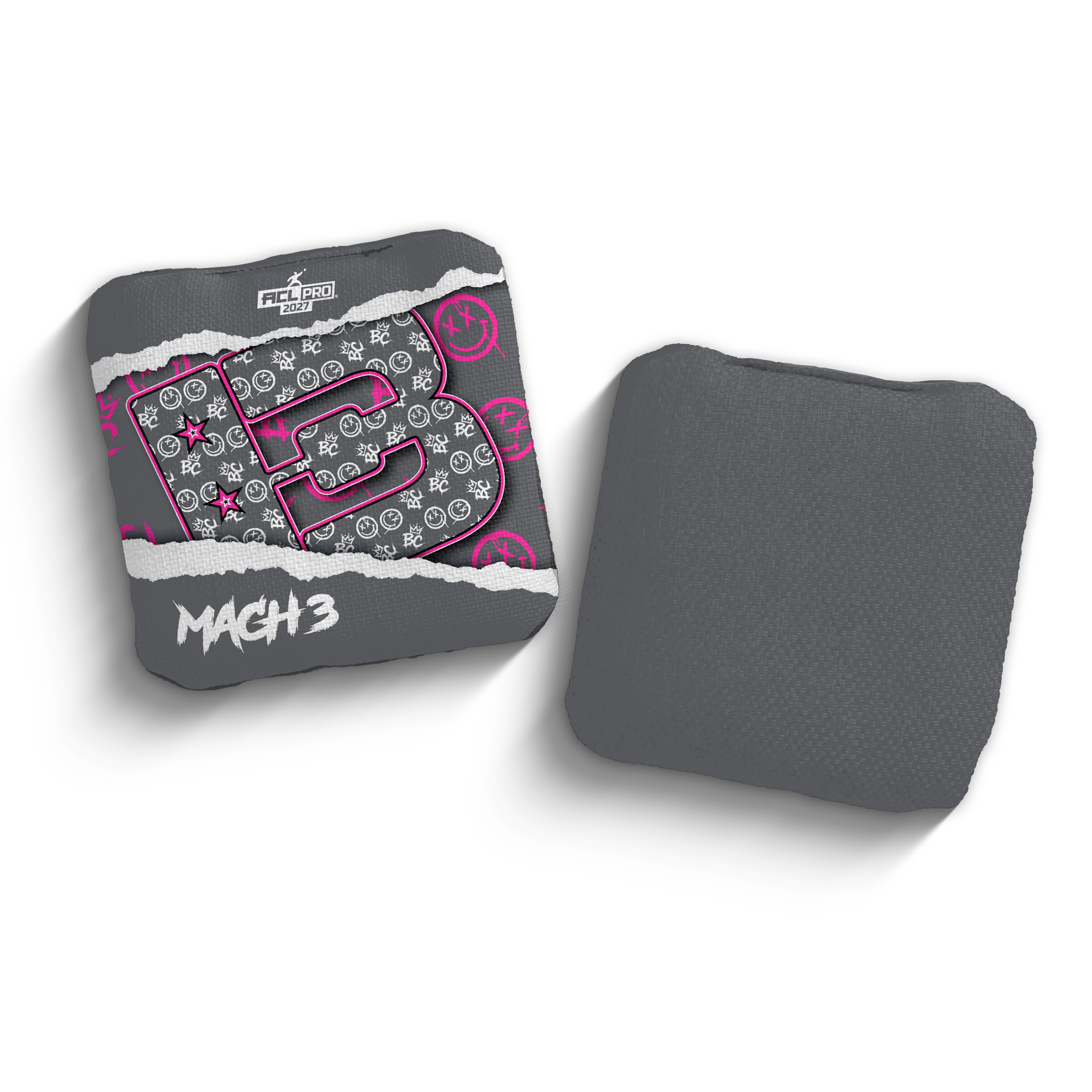 2027 Brotherhood Cornhole Mach 3 Torn Edition ACL Pro Stamped Cornhole Bags - Brotherhood Cornhole