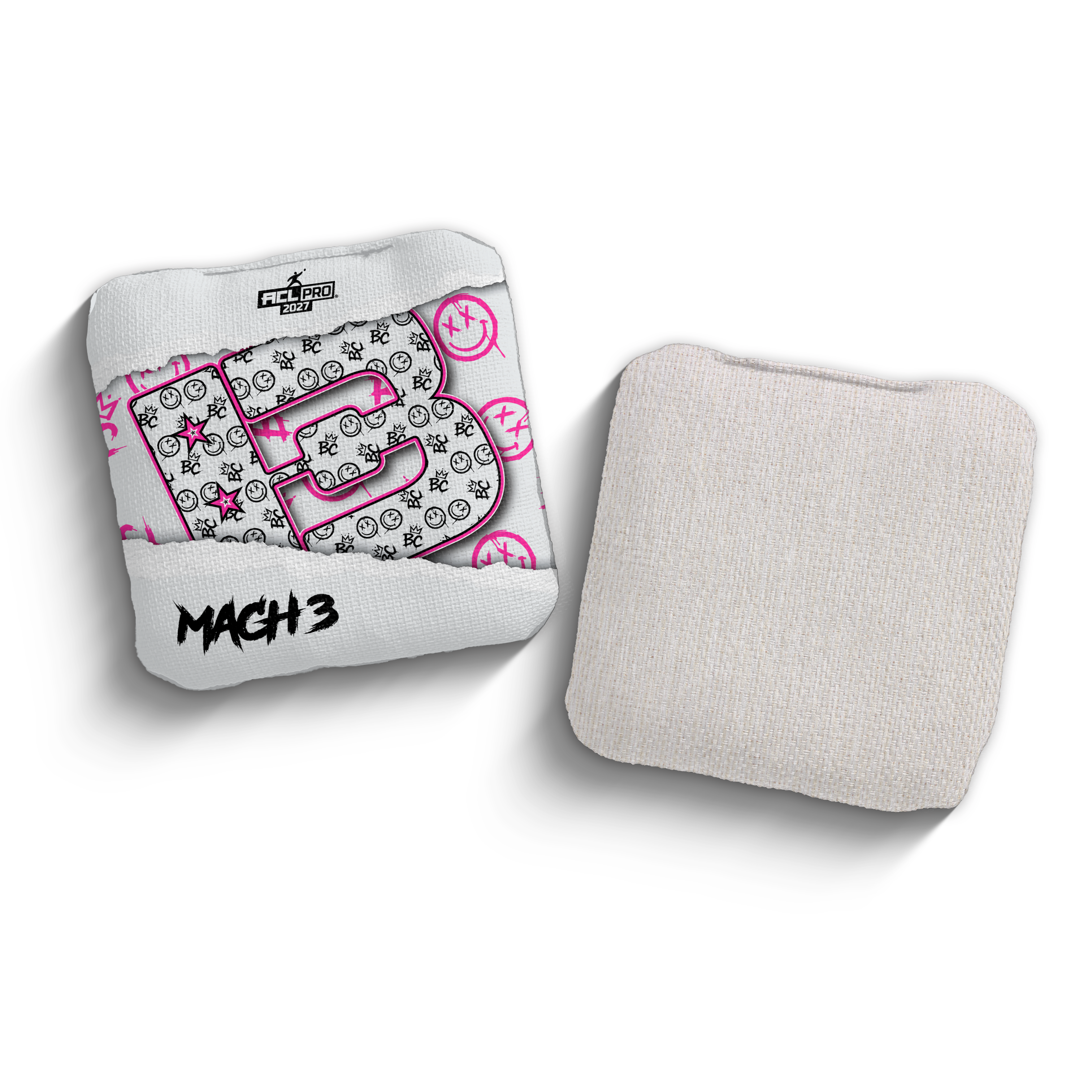 2027 Brotherhood Cornhole Mach 3 Torn Edition ACL Pro Stamped Cornhole Bags - Brotherhood Cornhole