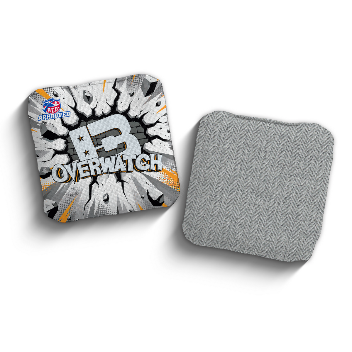 Overwatch Crack Edition ACO Stamped cornhole bags
