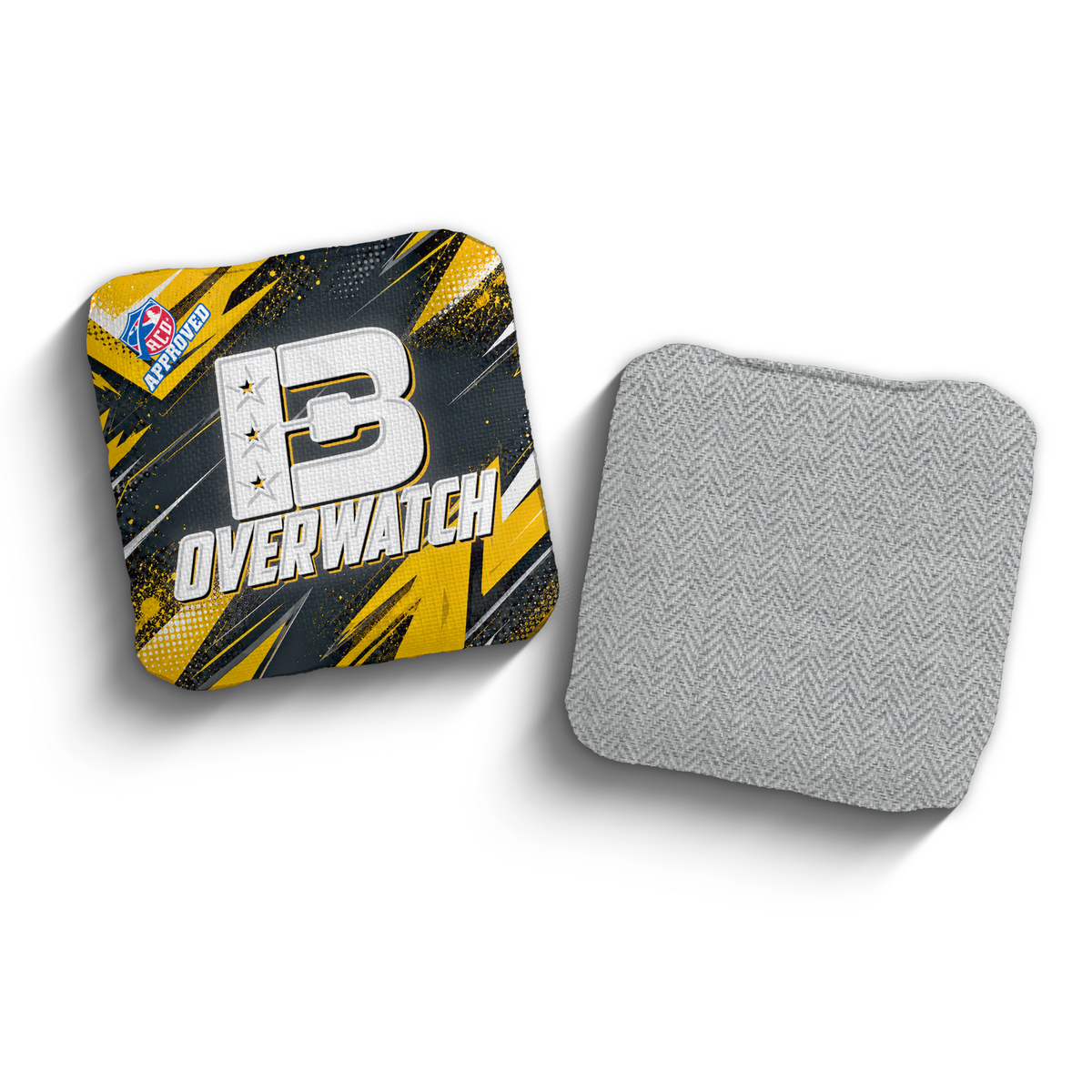 Overwatch Go Go Gold ACO Stamped cornhole bags