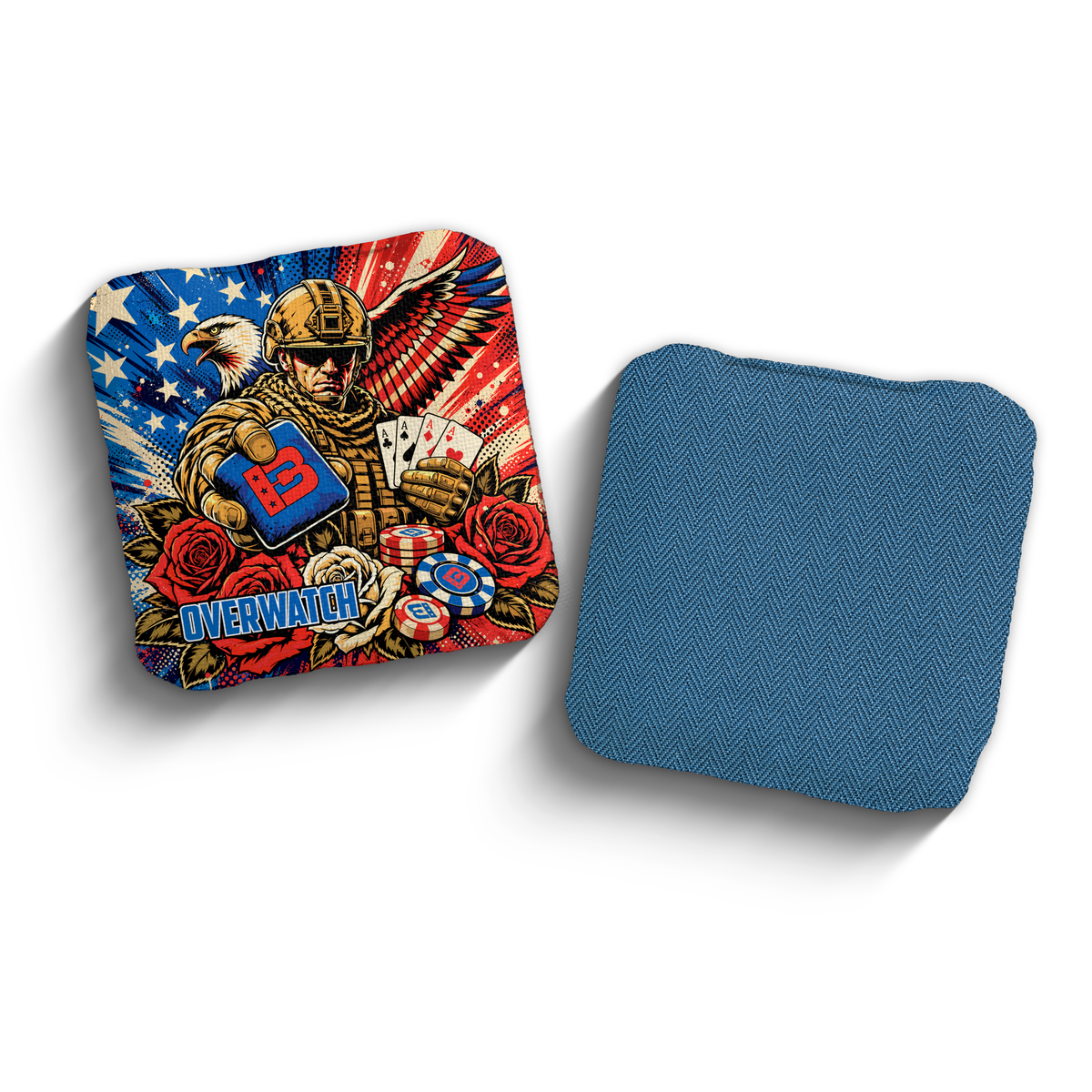 2027 Brotherhood Cornhole Overwatch Gambling Ranger Edition Cornhole Bags