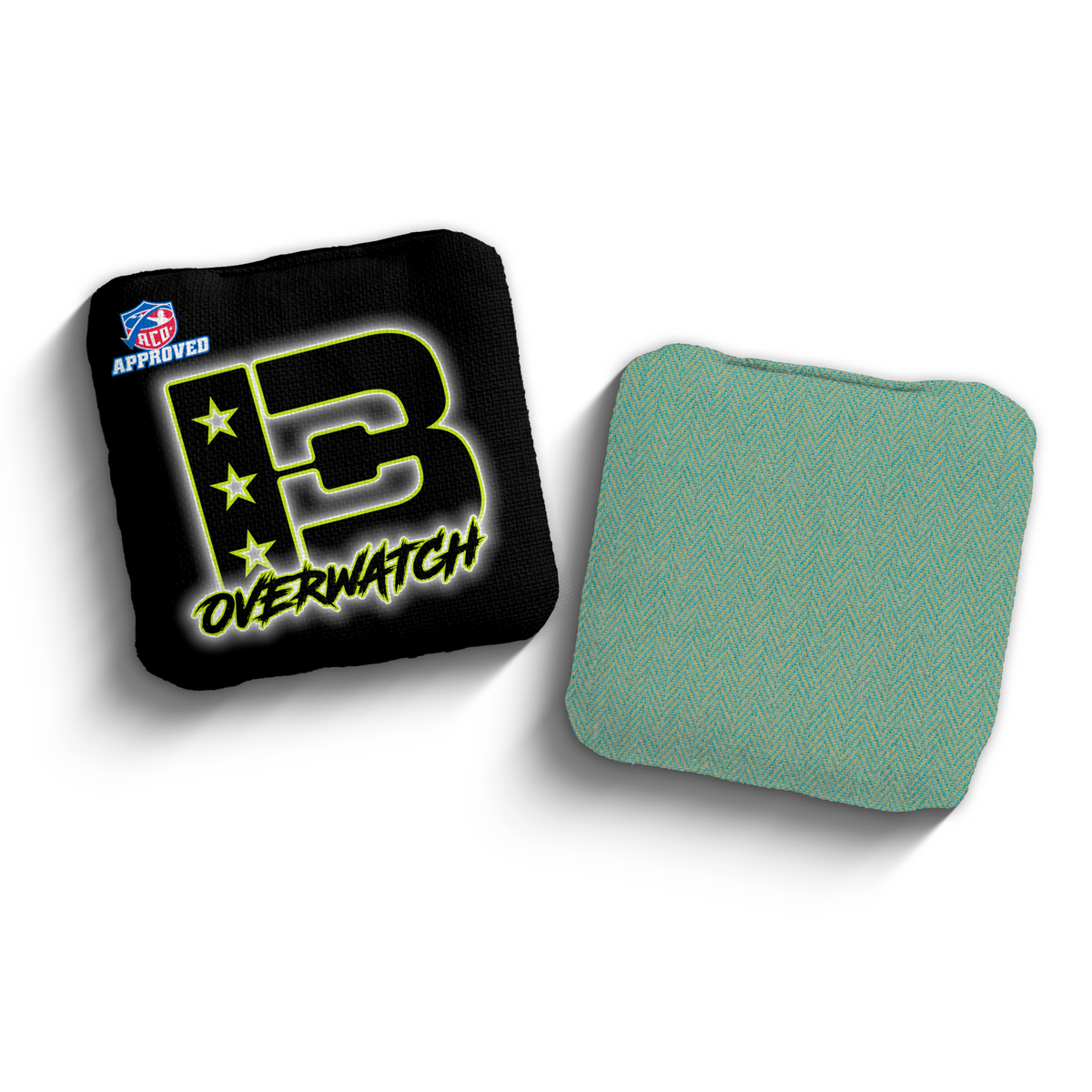 Overwatch Outline BLK-LIM ACO Stamped cornhole bags