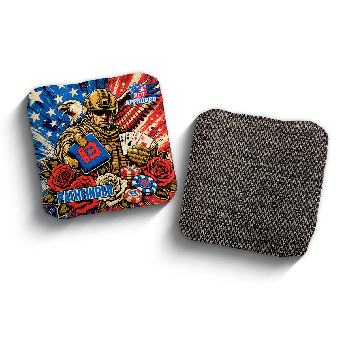 2027 Brotherhood Cornhole Pathfinder Gambling Ranger Edition ACO Stamped Cornhole Bags