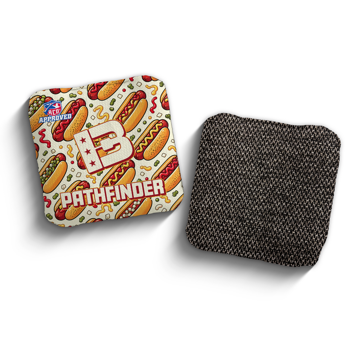 Pathfinder The Glizzy Edition ACO Stamped cornhole bags