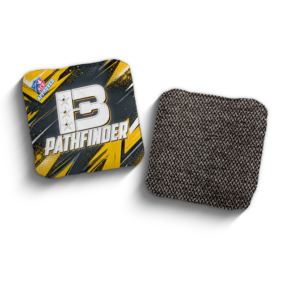 Pathfinder Go Go Gold ACO Stamped cornhole bags