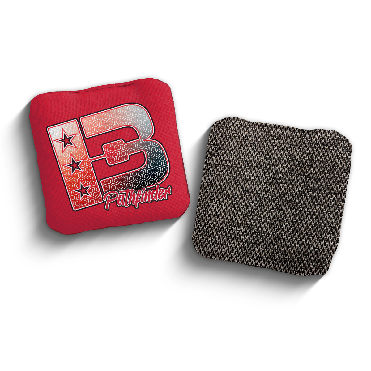 2027 Brotherhood Cornhole Pathfinder Hexagon Edition Cornhole Bags - Crimson