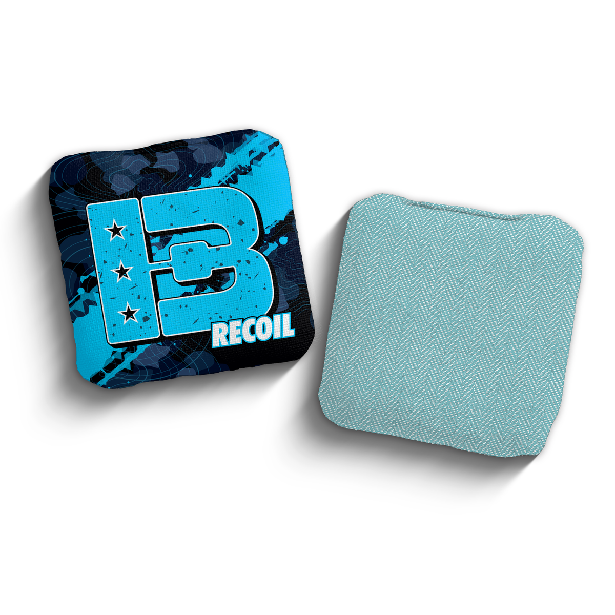2027 Brotherhood Cornhole Recoil Ridgeline Edition Cornhole Bags - Cyan